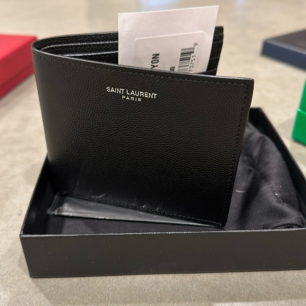 Saint Laurent wallet - with tags- never been used